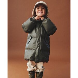 Wheat PU PUFFER JACKET COAST